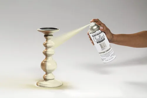 Miniatura 5 de Rust-Oleum Pintura en Aerosol Ultramate Chalked Todo-en-Uno Crema Chiffon Cobertura de Una Capa Sin Necesidad de Imprimación, Lijado o Capa Gasa