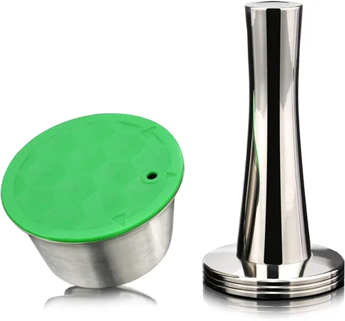 Miniatura 4 de Bresuve Dolce Gusto - Prensa de café de acero inoxidable para suministros de cafetería, 1.614 in