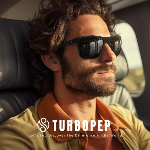 Miniatura 2 de Square Polarized Sunglasses for Men and Women Lightweight Frame Sun Glasses with UV Protection