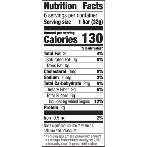 Miniatura 30 de Nature Valley Barras de granola masticables de frutas y nueces, nueces de chocolate negro, 6 barras, 7.4 onzas