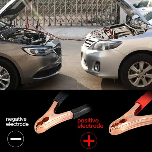 Miniatura 6 de Kit de emergencia en carretera para automóvil: Premium, con cables de puente, correa de remolque, etc