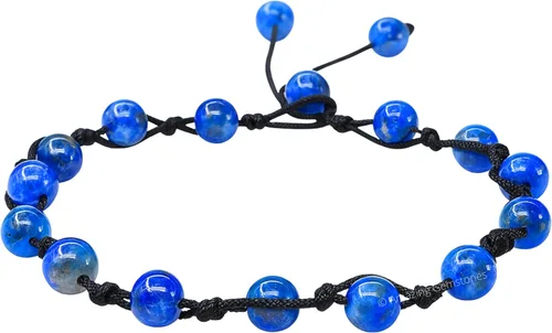 Miniatura 13 de Amazing Gemstone Crystal Anklet Ankle Bracelets for Women - Waterproof Beaded Healing Crystal Anklets, Plus Size Chakra Gemstone Bead Anklet