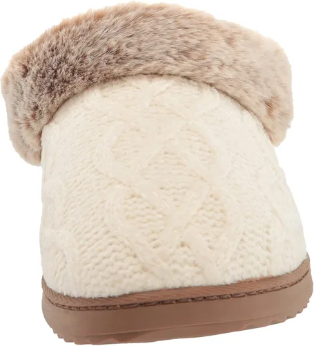 Miniatura 2 de Dearfoams Pantuflas de punto de felpilla Hannah para mujer