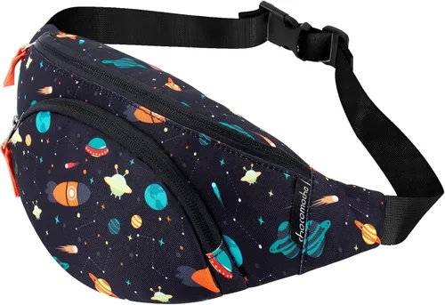 Miniatura 4 de Choco Mocha Riñonera pequeña para niños, negro (SPACE-BLACK), Casual