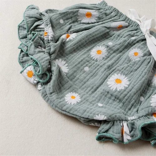 Miniatura 5 de Conjunto de ropa de verano para bebés y niñas pequeñas