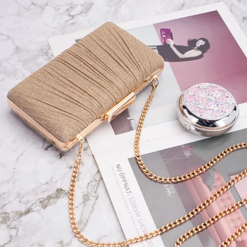 Miniatura 36 de Bolso de noche – Monederos pequeños para mujeres, bodas y fiestas, bolsa de noche formal para mujer