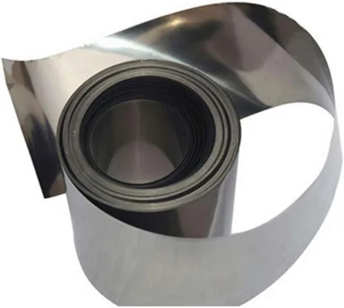 Miniatura 2 de Lámina Titanium de la pureza elevada, hoja del titanio, tira Titanium del metal para la investigación científica (0.01×120×1000m m)