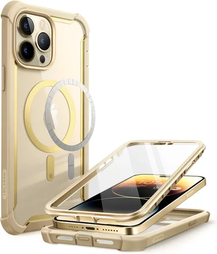 Miniatura 9 de i-Blason Ares - Funda para iPhone 14 Pro Max de 6.7 pulgadas (2022), funda transparente resistente de cuerpo completo con protector de pantalla