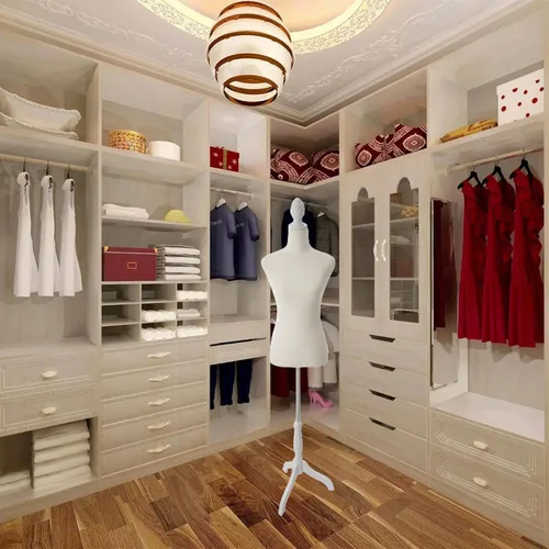 Miniatura 7 de Cuerpo de maniquí femenino, talla grande 10-12, vestido de maniquí femenino, altura ajustable, 61-67 pulgadas, cuerpo de maniquí con soporte