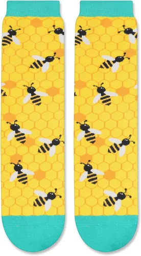 Miniatura 5 de Zmart Funny Silly Cool Crazy Socks for Women Teen Girls, Turtle Bee Flamingo Dolphin Book Lover Gifts