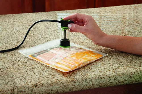 Miniatura 7 de FoodSaver Paquete múltiple de rollos de sellado al vacío de 8 y 11 pulgadas, bolsas selladoras al vacío sin BPA de tamaño personalizado, paquete