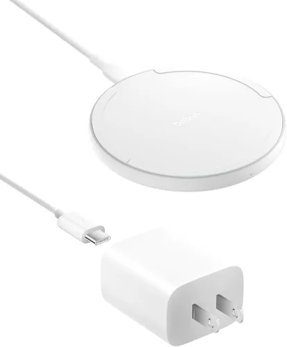 Miniatura 9 de Belkin Almohadilla de carga inalámbrica de 15 W - Cargador Qi, estación de carga para Apple iPhone 17, iPhone 16/15/14 Series, AirPods, Samsung Negro