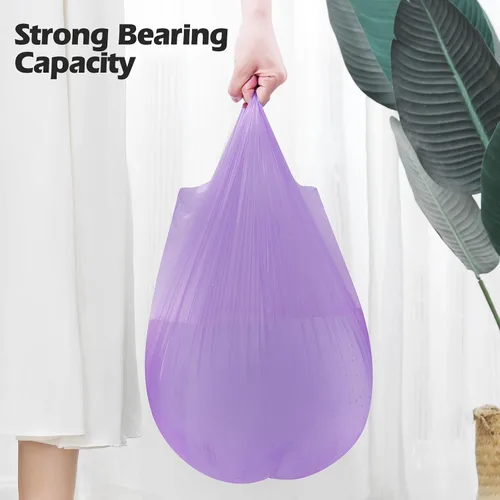 Miniatura 7 de Bolsas de basura portátiles de 2 a 4 galones, 120 bolsas de basura pequeñas portátiles gruesas para oficina, cocina, dormitorio, bolsas de basura