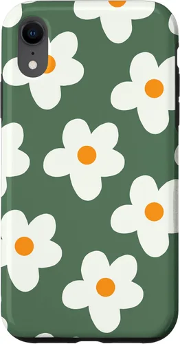 Miniatura 24 de Retro 60s flower vintage floral pattern sage green Groovy Case for iPhone 16