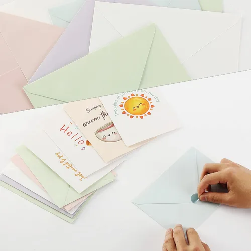 Miniatura 7 de Mr. Pen - Tarjetas de Pensamiento en Ti con Sobres, 20 Diseños Únicos, Grandes 5"x7", Tarjeta de Pensamiento en Ti, en Blanco por Dentro, Tarjetas