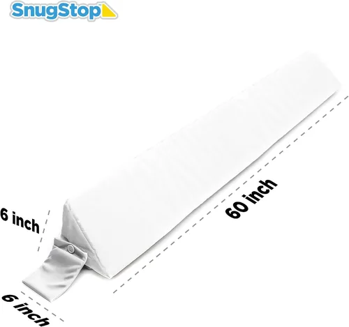 Miniatura 7 de SnugStop La Cuña Original para Cama Relleno de Espacios Entre tu Cabecero y Colchón Cuña de Almohada Triangular Relleno de Espacios