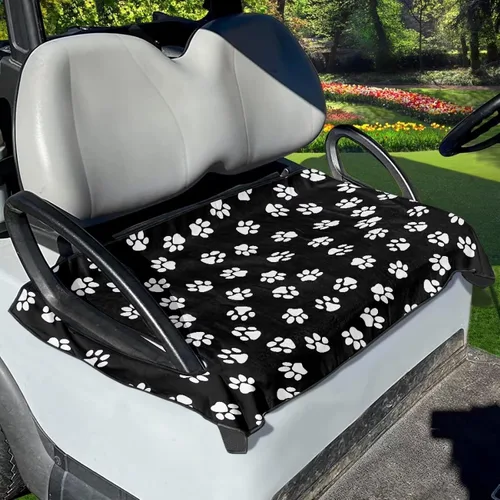 Miniatura 14 de Fundas de asiento de carrito de golf, mantas para carrito de golf, fundas de asiento de toalla para la mayoría de carritos de golf de 2 asientos