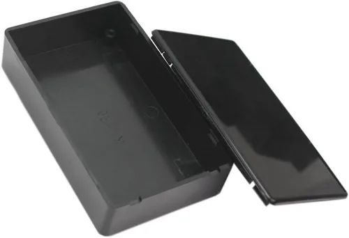 Miniatura 3 de 5 cajas de conexiones de plástico impermeable negro para proyectos eléctricos, 3.94 x 2.36 x 0.98 pulgadas (3.937 x 2.362 x 0.984 in).