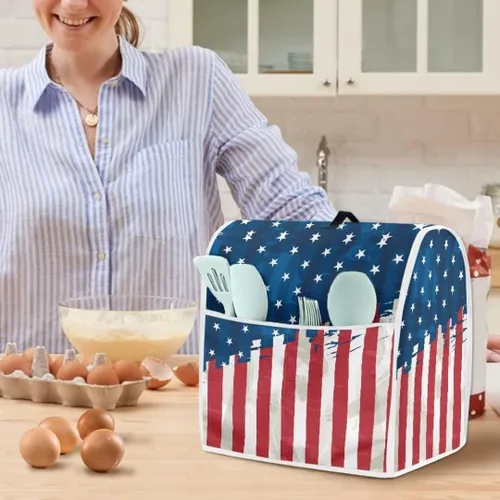 Miniatura 4 de American Flag Kitchen Aid - Funda acolchada para batidora de pie, paquete individual, se adapta a todos los modelos de cabezal inclinable y elevador