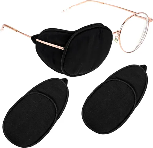 Miniatura 8 de 2 parches oculares para adultos y niños, parche médico suave para tratar ojos perezosos, ambliopía, estrabismo después de cirugía para ojos