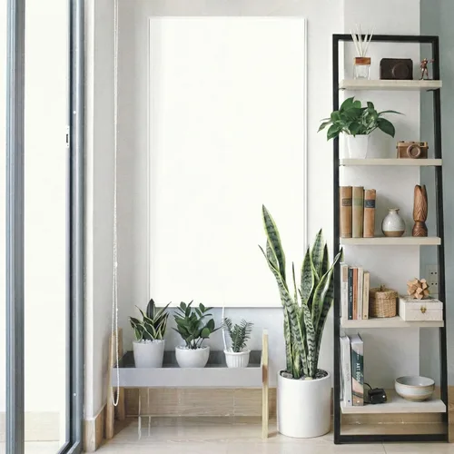Miniatura 9 de Calentador infrarrojo montado en la pared de 24 x 47 pulgadas, calentadores eléctricos de ahorro de energía para uso en interiores de hasta 100 pies