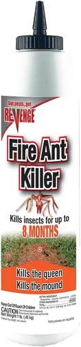 Revenge Fire Ant Killer Dust, insecticida listo para usar en exteriores, tratamiento perimetral para hormigas, abejas, cucarachas, escarabajos y más