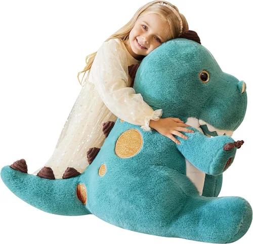 Miniatura 11 de EARTHSOUND Juguete de peluche con diseño de conejo gigante, conejo de 23 pulgadas de tamaño grande, juguetes suaves de tamaño jumbo, lindo y enorme
