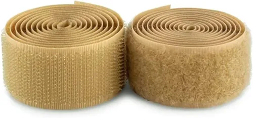 Miniatura 64 de Cinta de gancho y bucle de 4 pulgadas de ancho, verde follaje, para coser, no adhesiva, de 1 yarda de largo, cinta de gancho y bucle de nylon verde