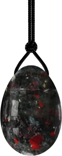 Miniatura 7 de Huevo Yoni perforado de 1.181 x 0.787 in, piedra natural, huevos de jade, bola de masaje de cristal, herramientas de ejercicio Kegel, huevos