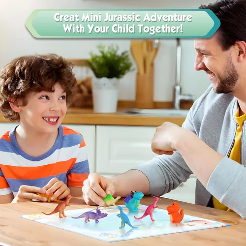 Miniatura 4 de Aofmee Bombas de baño para niños, bombas de baño para niños con juguete de dinosaurio en el interior, rellenos de cesta de Pascua para niños, huevos
