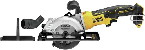 Miniatura 5 de Dewalt DCS571B-DCB240-BNDL ATOMIC 20V MAX Sierra circular sin escobillas de 4-1/2 pulgadas y batería compacta de iones de litio de 4 Ah