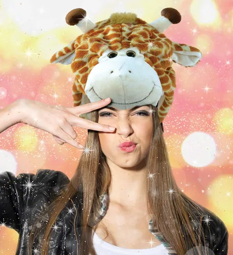Miniatura 8 de Puzzled - Sombrero de mapache marrón de peluche - Sombrero súper suave y cálido con orejeras, gorro de invierno acogedor de forro polar para niños