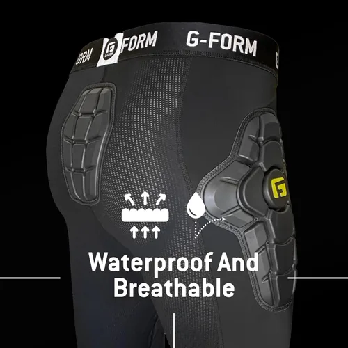 Miniatura 7 de G-Form EX-1 Bike Short Liner - Padded Compression Shorts for Men - Protective Bike Shorts for BMX and Snowboarding