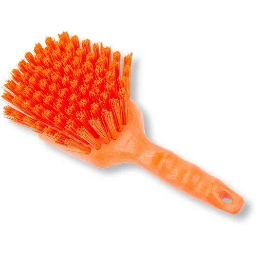Miniatura 4 de Carlisle FoodService Products 3662000 Flo-Pac Cepillo de limpieza con mango de plástico, cerdas de nailon, borde de cerdas de 2 pulgadas, 8 pulgadas