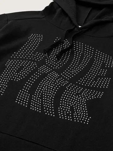 Miniatura 6 de Victoria's Secret Sudadera con capucha Campus de forro polar rosa