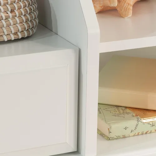 Miniatura 7 de Sauder Shoal Creek - Cabecero para libros, individual, acabado blanco suave