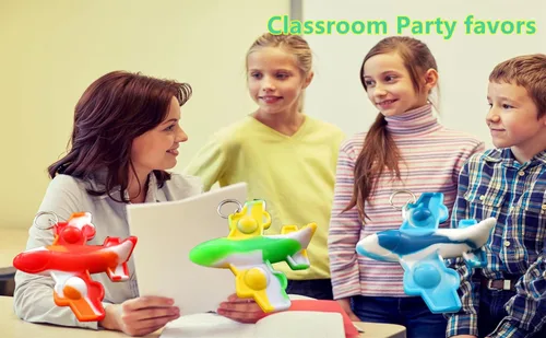 Miniatura 4 de Paquete de 30 mini juguetes para ansiedad de avión, para autismo, sensoriales, cumpleaños, fiestas, regalos para escuela, aula, adultos y niños
