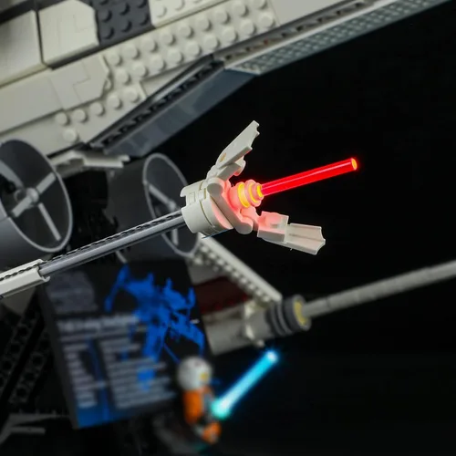 Miniatura 8 de Kit de iluminación LED Briksmax para LEGO-75355 X-Wing Starfighter – Compatible con modelo de bloques de construcción Lego Star Wars – no incluye