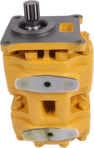Miniatura 4 de HOLDWELL Bomba tándem hidráulica 07400-30102 0740030102 0740030100 compatible con el cargador de orugas Komatsu D75S-3 D75S-5