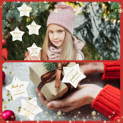 Miniatura 5 de Sliner 18 piezas de Navidad para compañeros de trabajo, adornos de cerámica a granel, apreciación de los empleados, regalos inspiradores