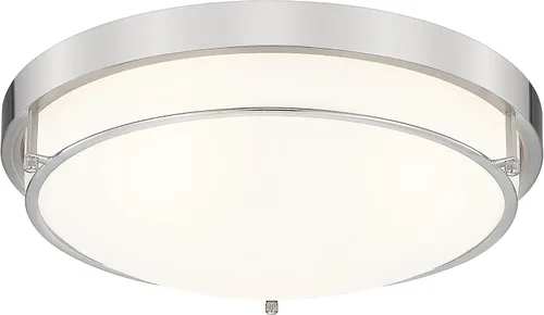 Miniatura 18 de 4822-BN - Lámpara de techo cerca de techo, de níquel con 2 luces para lavandería, cocina, dormitorio, baño, 4822-BN Clase esmerilada y níquel