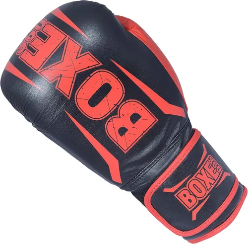 Miniatura 4 de Guantes de boxeo Muay Thai Training Genuine Cow Hide Leather Sparring Guantes de boxeo Kickboxing Guantes de lucha