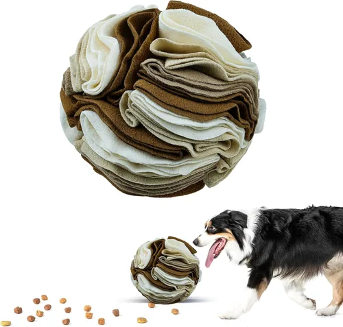 Miniatura 23 de Pelota de olfateo para mascotas, bola interactiva para perros ciegos, entrenamiento para aliviar el estrés, juguetes de enriquecimiento para perros