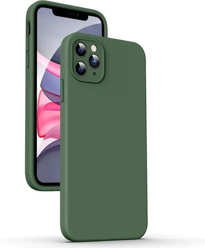 Miniatura 9 de Supdeal Funda de silicona líquida para iPhone 12 Pro Max, [protección de cámara] [antihuellas dactilares] [carga inalámbrica] Funda protectora de 4