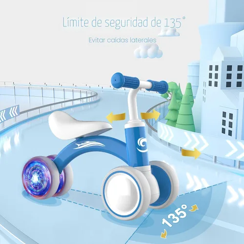 Miniatura 4 de Gamfeiny Colorful Lighting Baby Balance Bike Toys for 1 Year Old Boy Girl Gifts, 10-36 Month Toddler Balance Bike, No Pedal 4 Silence Wheels & Soft