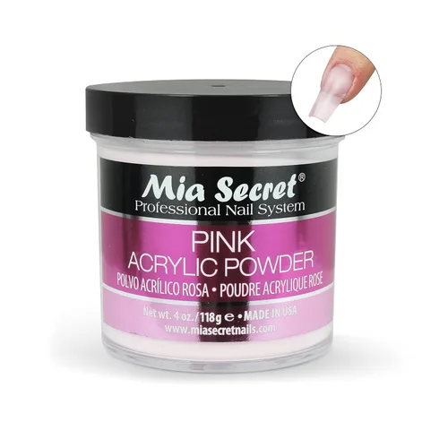 Miniatura 3 de Mia Secret Polvo acrílico rosa 4 oz.