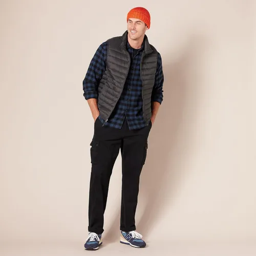 Miniatura 8 de Tienda Essentials - Camisa de franela para hombre de ajuste delgado y manga larga