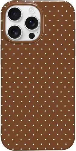 Miniatura 60 de Hython Funda para iPhone Air, diseño estético de lunares lindos, funda simple de 6.5 pulgadas, delgada, antiarañazos, parachoques de TPU suave, a
