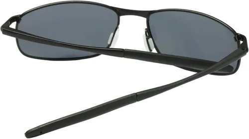 Miniatura 3 de ZHILE 8-base gafas de sol polarizadas con marco de metal curvas para hombre
