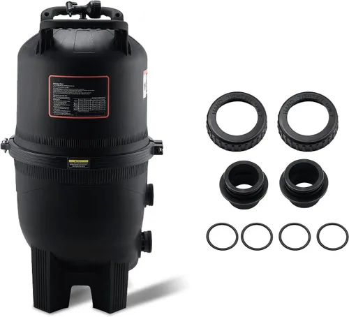 Miniatura 9 de Happybuy Cartucho filtro de piscina, área de 325 pies cuadrados, sistema de filtración enterrado/sobre el suelo, a prueba de fugas, para jacuzzis